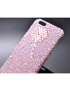 Diamond Flower Bling Swarovski Crystal Phone Cases - Pink