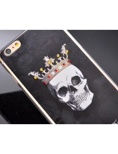 Skull Amused Bling Swarovski Crystal Phone Cases