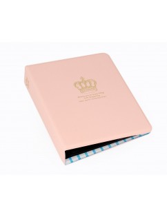 Golden Crown Photo Album for Fujifilm Instax Mini Films - Pink