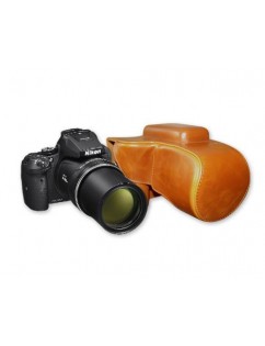 Retro Nikon Coolpix P900 Camera Leather Case